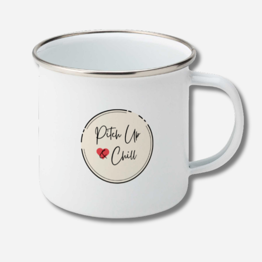 Enamel Mug Camping Juice