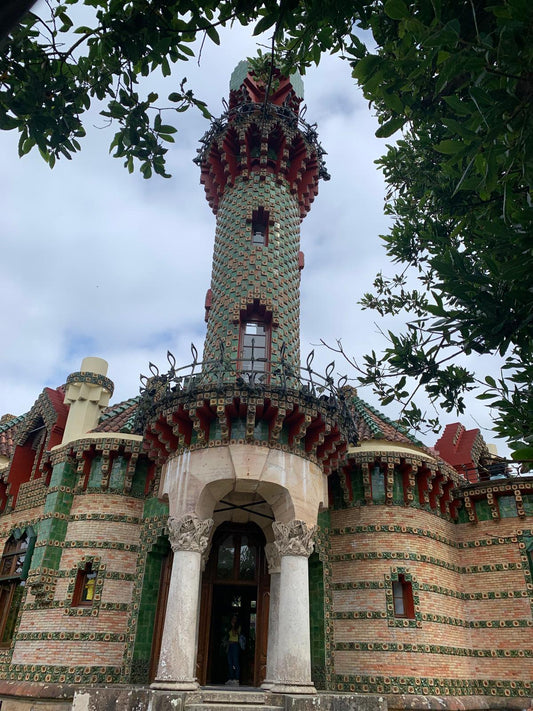 Capricho de Gaudi in Comillas, Northern Spain. 