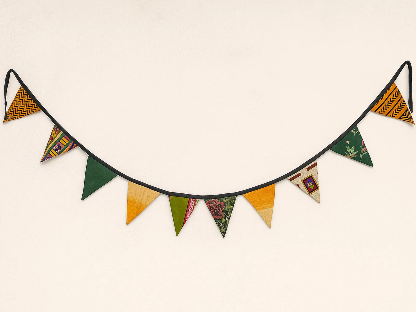Upcycled Fabric Bunting | Party Decor | Boho Style Decor