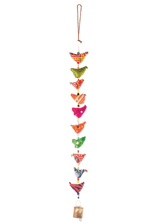 Decorative String of 10 Indian Birds