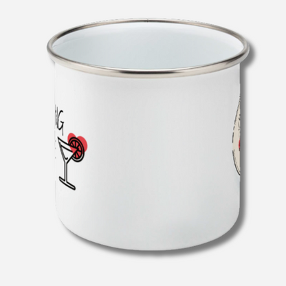 Enamel Mug Camping Juice