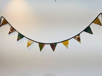 Upcycled Fabric Bunting | Party Decor | Boho Style Decor