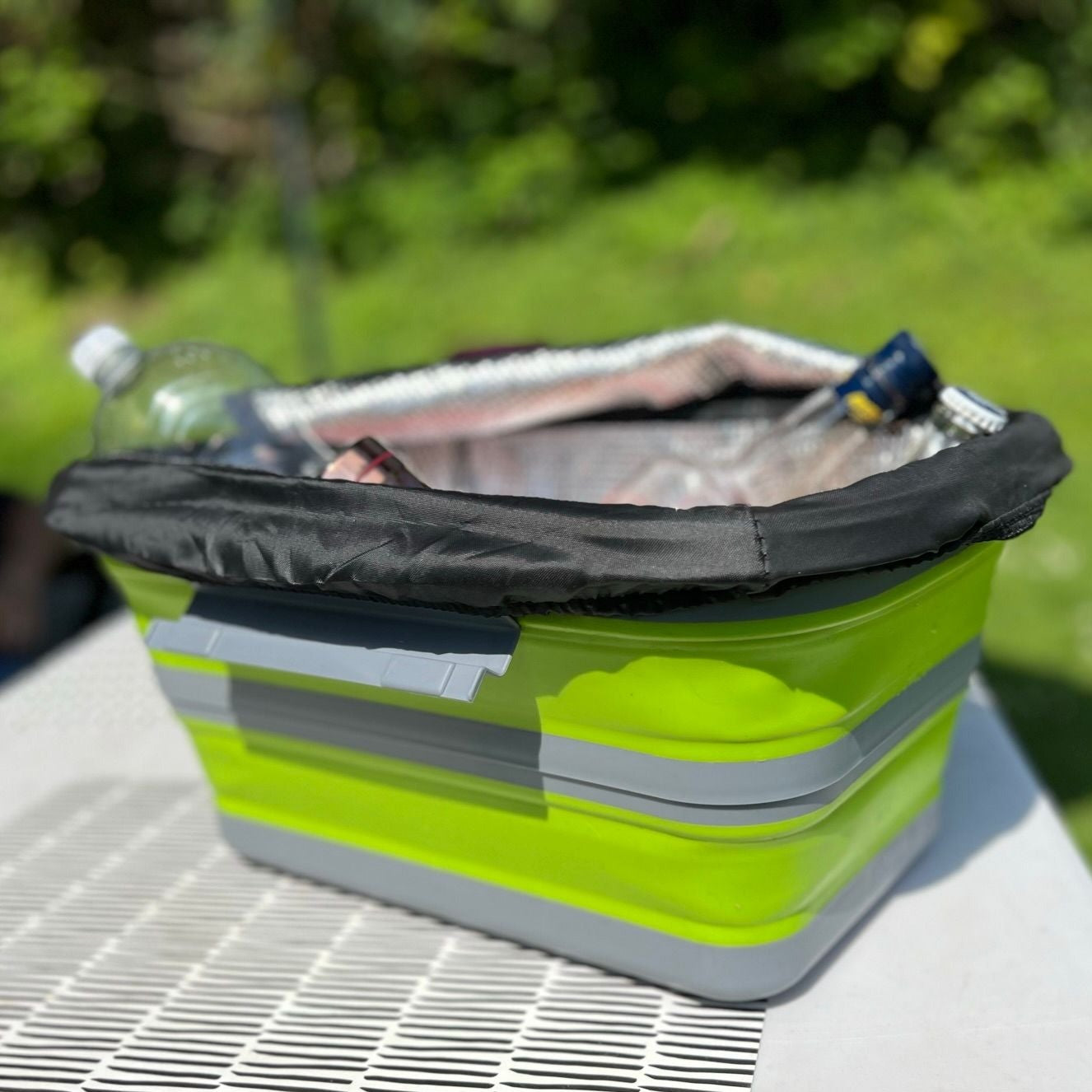 Pop Up Cool Box (18L lime/grey)