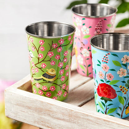 Travel Wine Bottle & 3 Wine Tumblers Bundle