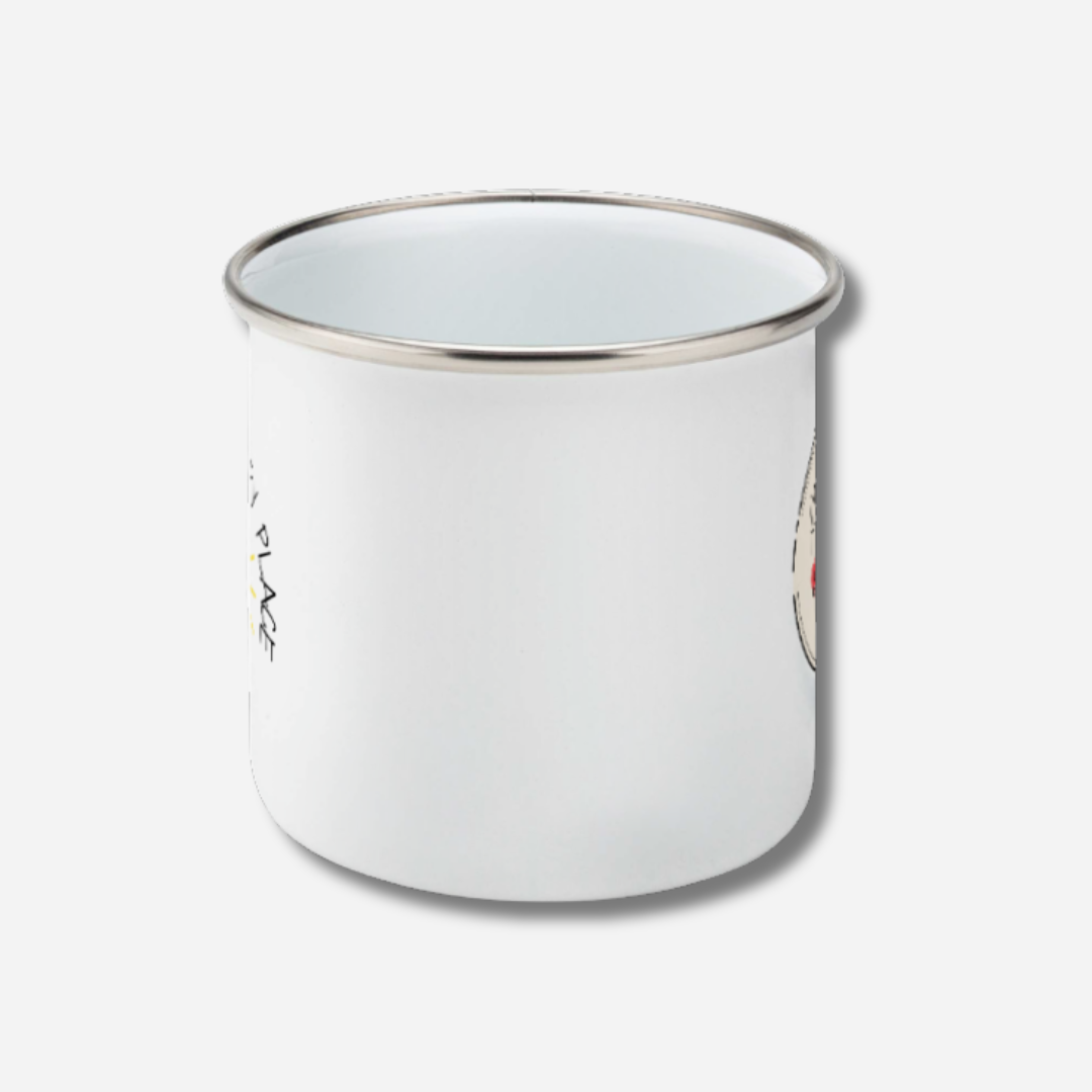Enamel Mug - Happy Place